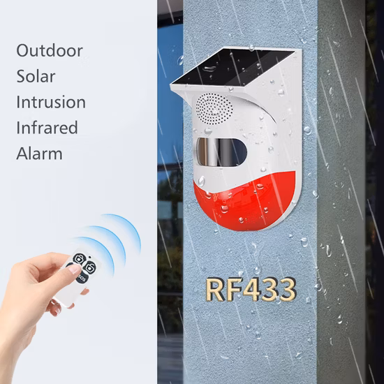 Tuya Smart Wireless Alarm WiFi Infrared Solar Motion Sensor Detector Alarm