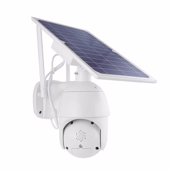 1080P Solar Panel Wireless PTZ Rechargeable Battery Camera Outdoor Surveillance Security Battery WiFi CCTV Camera